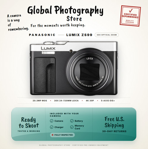 Panasonic lumix zs99 - panasonic, tz/zs99